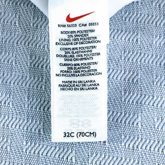 Nike Balance Deadstock White Sport Bra - Picture 9 of 13